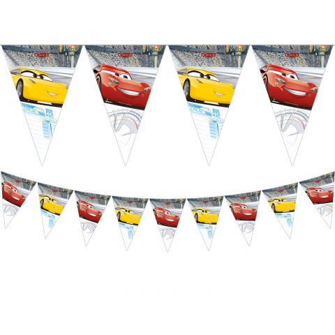 PROCOS Cars 3 Triangle Flag Banner (9 Flags)