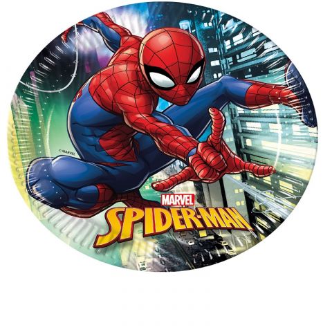 PROCOS Spider-Man Paper Plates 23 Cm (8 PCS)