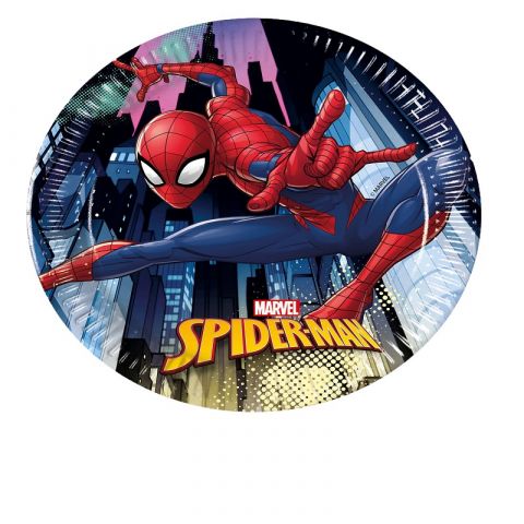 PROCOS Spider-Man Paper Plates 20 Cm (8 PCS)