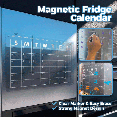 Acrylic Fridge Magnetic Calendar