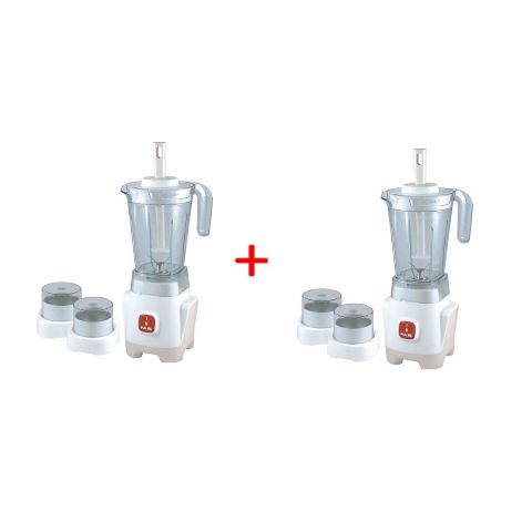 MOULINEX - Blender Plastic Jug 1.75 Lt. with 2 Mills, 500 W (1 + 1)