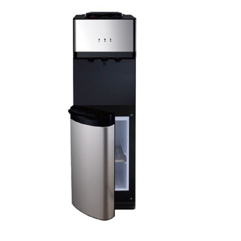 Midea 3 Tap Water Dispenser with Cabinet - White & Black