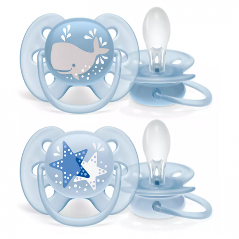 Philips Avent Soft STHIR SIL Boys (6-18 m) 2PCS