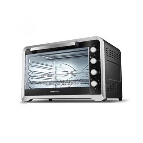 Sharp Electric Oven Silver and Black 100L - 2800W
