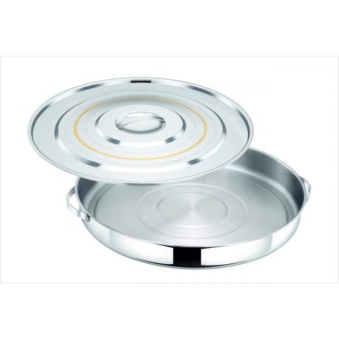 بوهارا صينية خبز دائرية 50 سم ستانلس ستيل 18/10 (304)