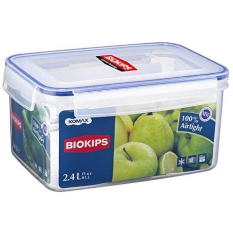 Komax Rectangle Plastic Food Container 2.4 L