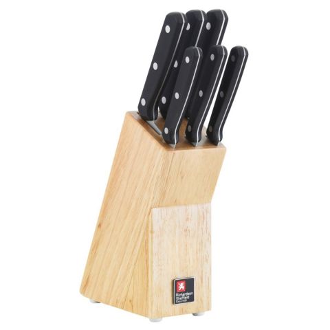 Amefa RS Cucina 6 pcs Knife Set in Wooden Block 