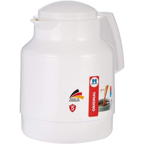 Markutec Thermos Vacuum Flask - White 1.5 L