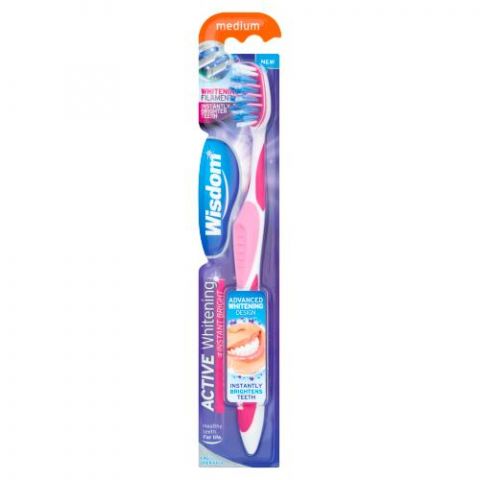 Wisdom Active Whitening Instant Bright Toothbrush 