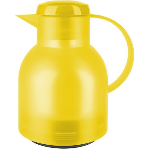 Emsa Samba Quick Press Vacuum Flask 1 L Yellow