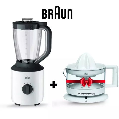 Braun PowerBlend 3 Jug blender 800W + Braun Citrus Juicer 350 ml / 20 W