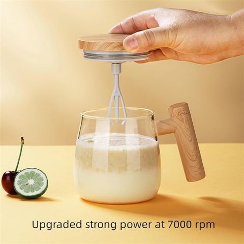 كوب قهوة كهربائي محمول ذاتي التحريك