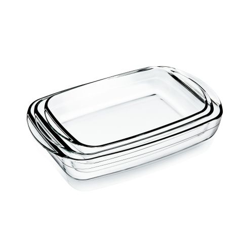 Noof & Hanoof Rectangle Shape Dishes 3 Pcs