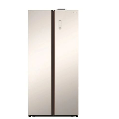 Skyworth Double Door Refrigerator 450 L 15.8 CFT - Sliver