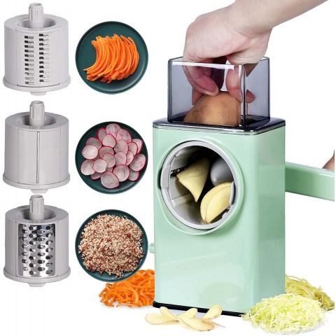 Multi Function Vegetable Cutter with Stainless Steel Panel 