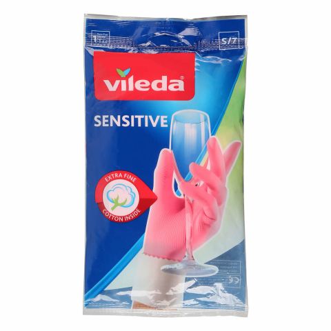 Vileda Gloves Sensitive Small 