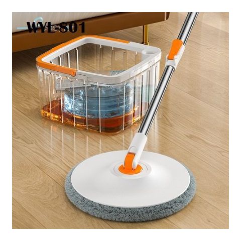 Auto Spin Mop with 360° Handle and Bucket 