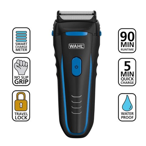 Wahl Groomsman Rechargeable Electric Shaver Wet/Dry