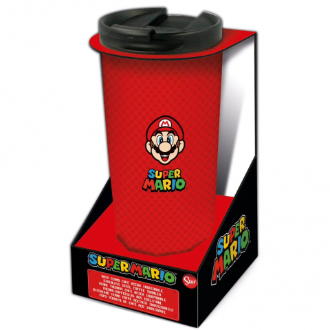 Stor Super Mario Insulated Stainless Steel Drink Tumbler 425 Ml