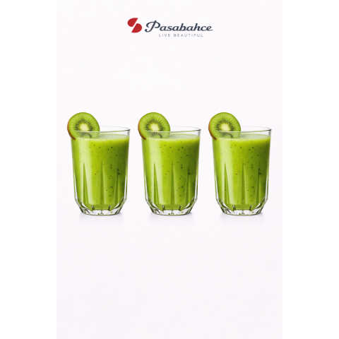 طقم أكواب إيكو 350 مل 3 قطع من Pasabahce 