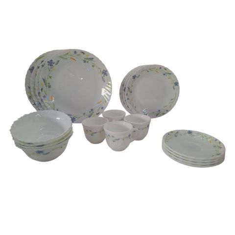 La Opala Classique Dinner Set 20 Pcs Morning Glory