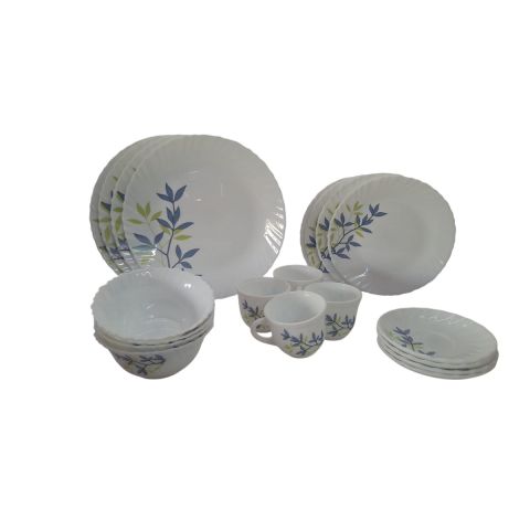 La Opala Classique Dinner Set 20 Pcs Silken Charm