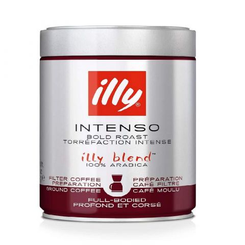  illy Coffee Ground Dark Filter - 250 G