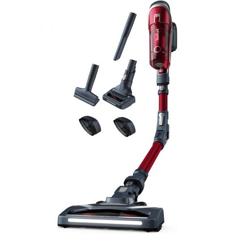 Tefal X-Force 185W Cordless Vacuum Cleaner - Black & Red