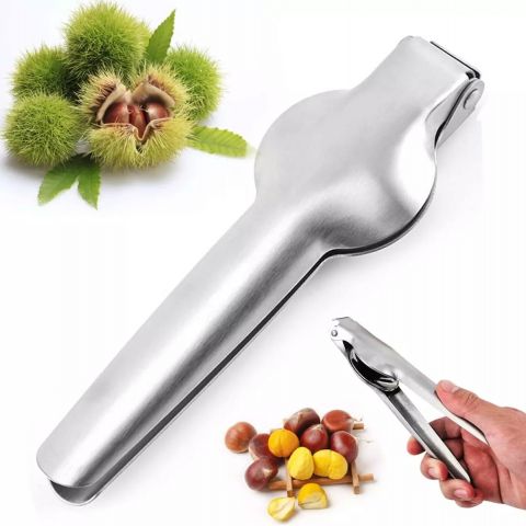 Taozoey Stainless Steel Chestnut Cutter for Nuts 