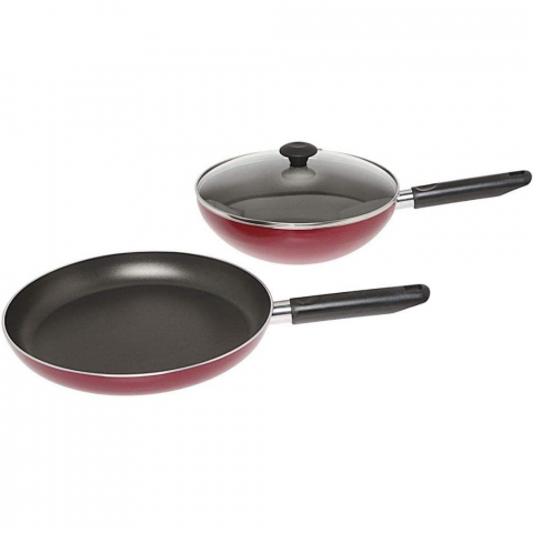 Prestige Classique Value Pack Set (Fry-Pan 24 cm+ Wok Pan)