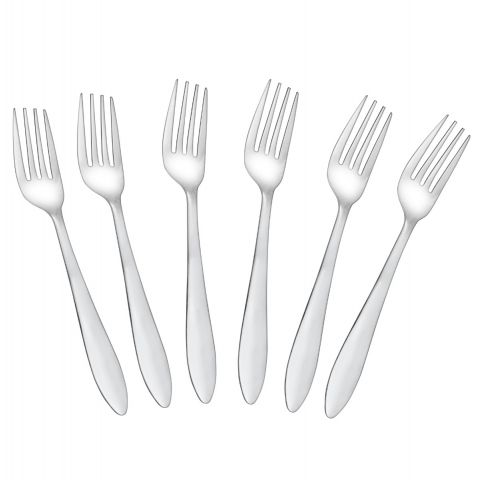Hamilton Dazzle Stainless Steel Table Fork 6 Pieces