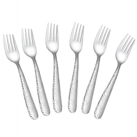 Hamilton Glitter Stainless Steel Table Fork 6 Pieces