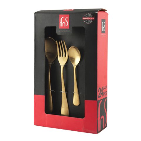FNS Oro Cutlery Set of 24 pcs