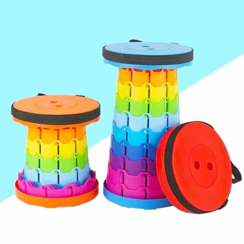 Foldable Colored Stool 