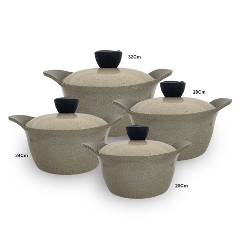 Core Granite Cookware Collection 8 Pcs Set 
