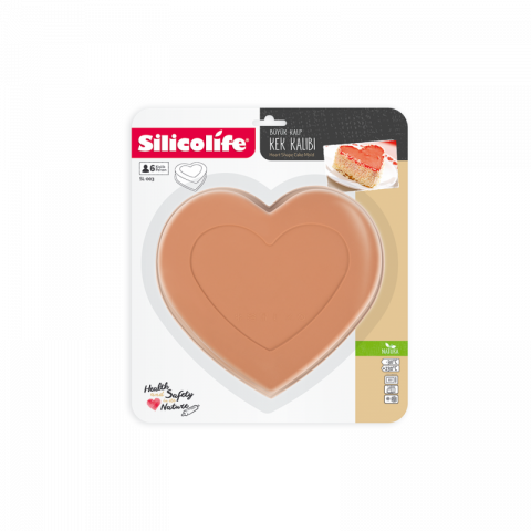 Silicolife Heart Shape Cake Mold