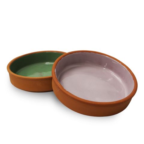 Viapot Bowls 16*4 CM (Inner Color Glazed) Set of 2 PCS