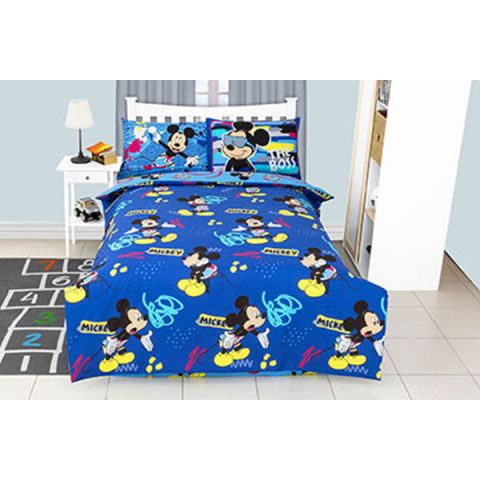 Disney Mickey Twin Comforter 3 Pcs Set 160 x 220 cm