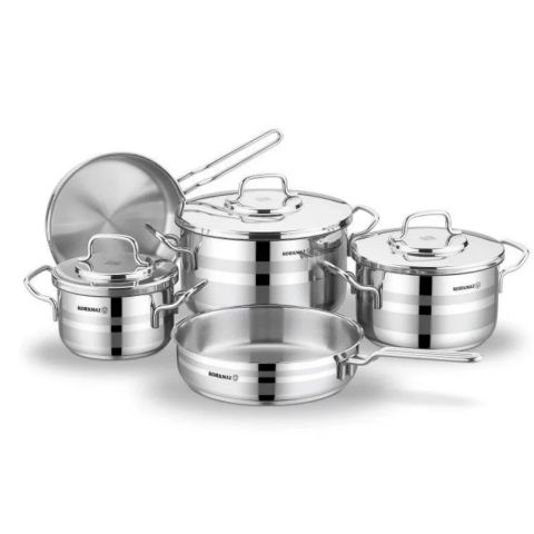 Korkmaz Astron 8 Pcs Cookware Set