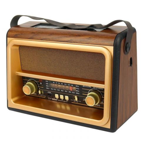 Golon 18650mAh Classic Bluetooth Radio and Speaker
