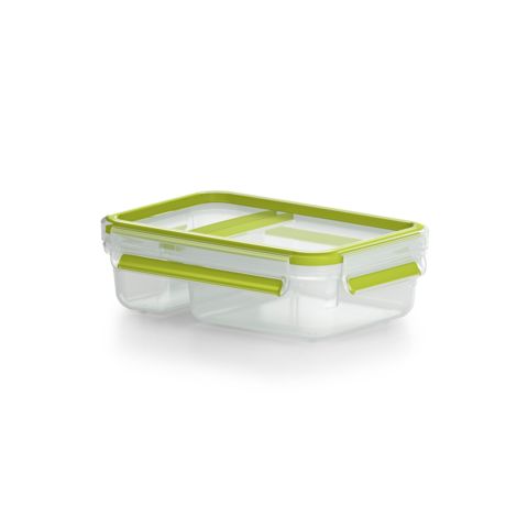 Tefal – Masterseal To Go Yoghurt Box - Plastic Food Storage with lid 0.6 Lt. – Green