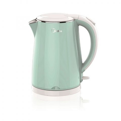 MIDEA - 1.7 Lt. Plastic Kettle With Pop Up Lid, 2200 W-Green