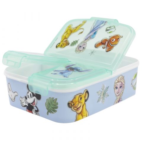 Stor Xl Multi Compartment Rectangular Sandwich Box Disney 100