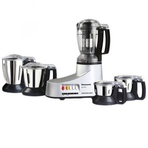 PANASONIC - 9 in 1 Super Mixer Grinder, with 1 mill for Wet & Dry, 550W