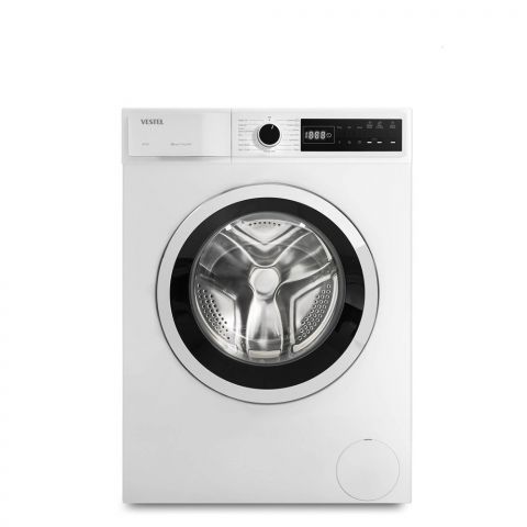 Vestel Front Load 8Kg1000Rpm Washing Machine - Silver 