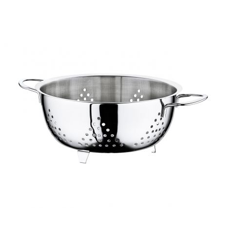 OMS Stainless Steel Colander With Stand 24cm