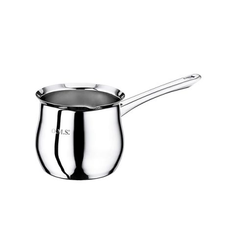 OMS Stainless Steel 18/10 New Oral Coffee Pot Size 1