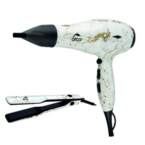 Orca 2in1 Professional Hair Dryer and Hair Straightener