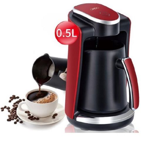 Orca 400 W Turkish Coffee Maker 1-4 Cups - Red