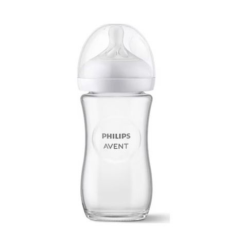 Philips Avent Natural Feeding Glass Bottle 240 ml 
